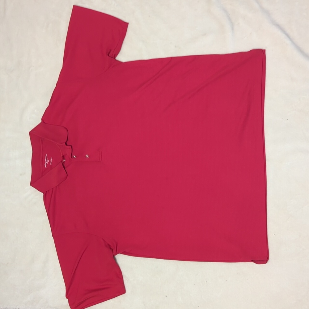 Tommy armour men's Red polo shirt size XXL